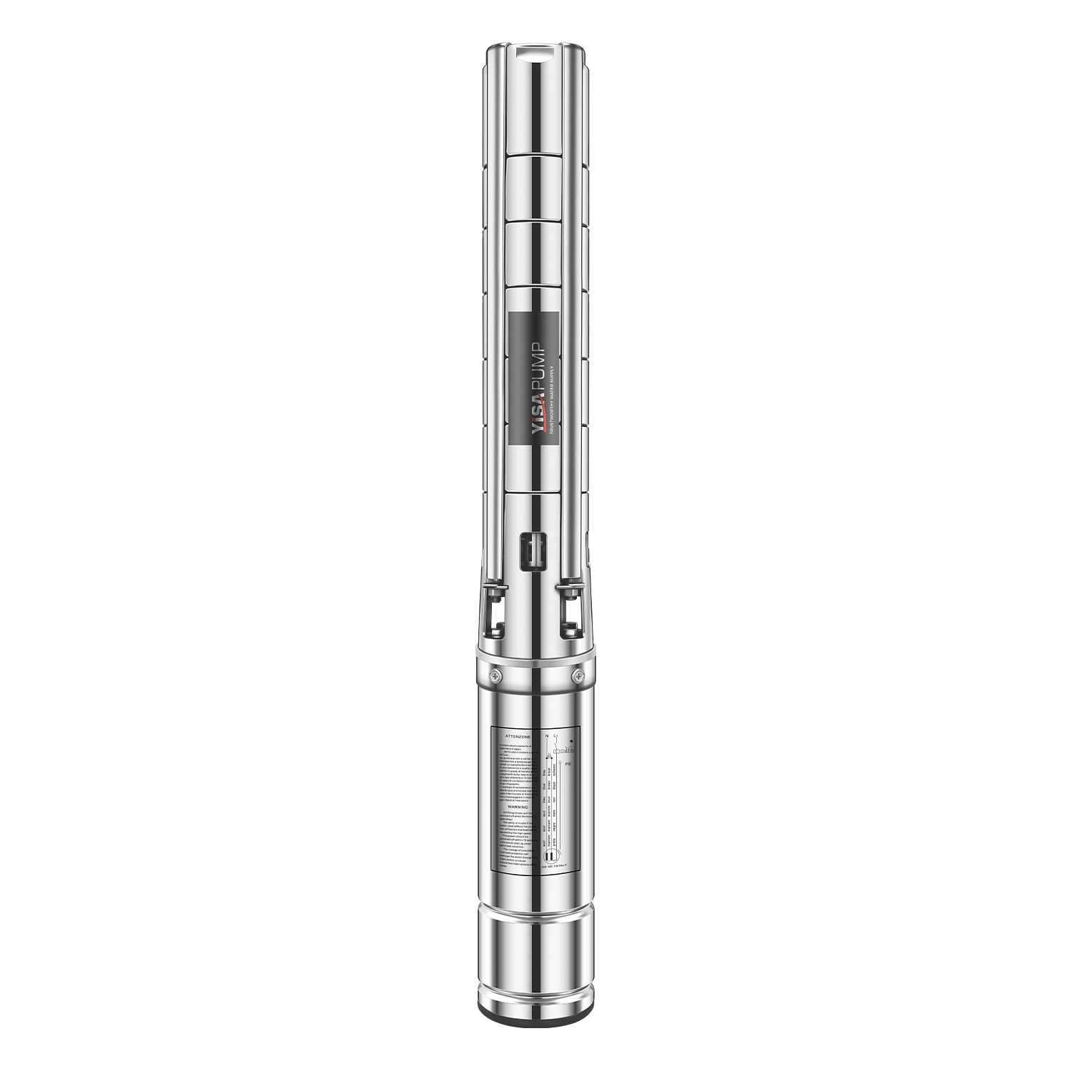 High speed deep well pump